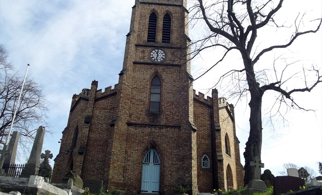 Holy Trinity Church in Amblecote, Stourbridge, West Midlands