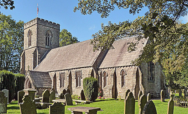 St Marys church in Embsay with Eastby, North Yorkshire