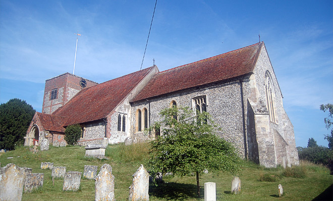 St Michael and All Angels Church in Cheriton, Hampshire